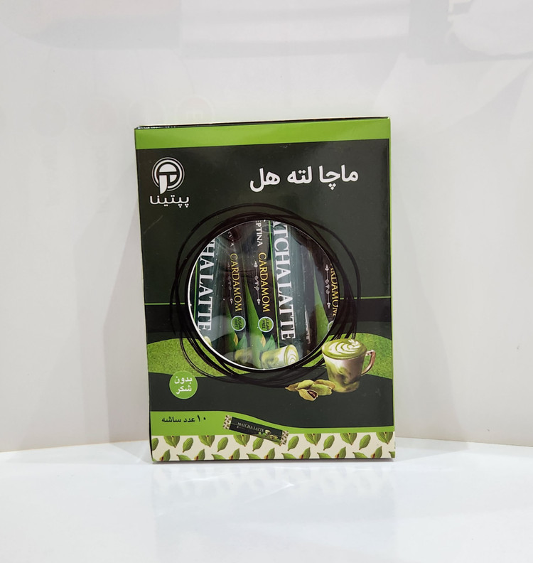 ماچا لته برند پپتینا بسته ۱۰ ساشه ای