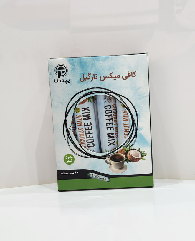 کافی میکس بدون شکر برند پپتینا بسته ۱۰ ساشه ای