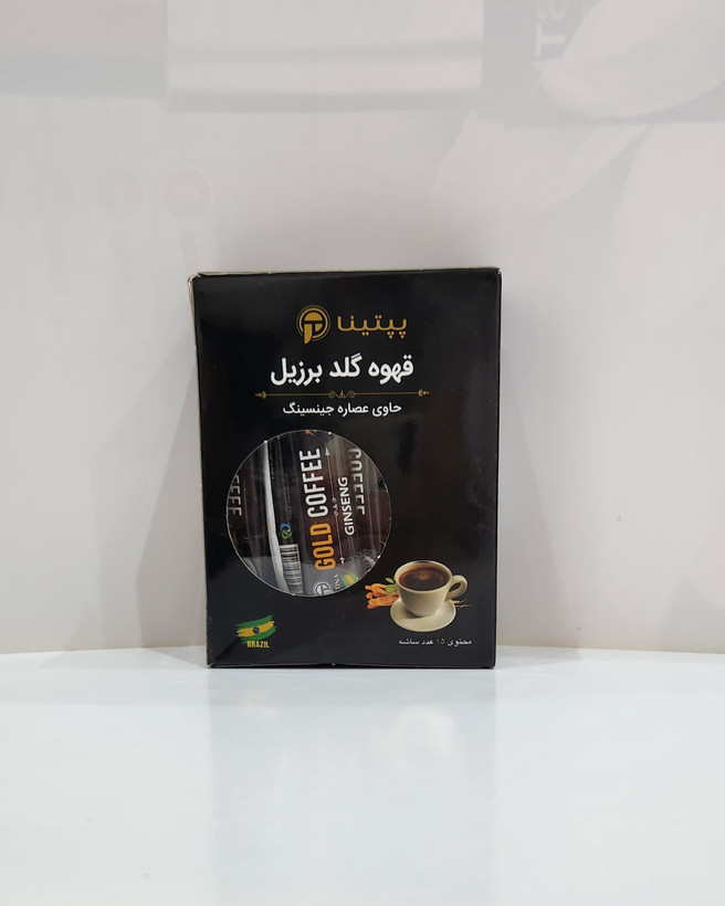 قهوه گلد برزیل برند پپتینا بسته ۱۰ ساشه ای