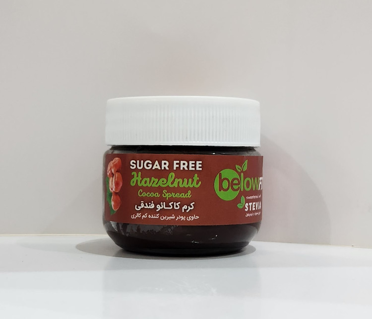 کرم کنجد و کرم کاکائو فندقی کم کالری برند بیلو