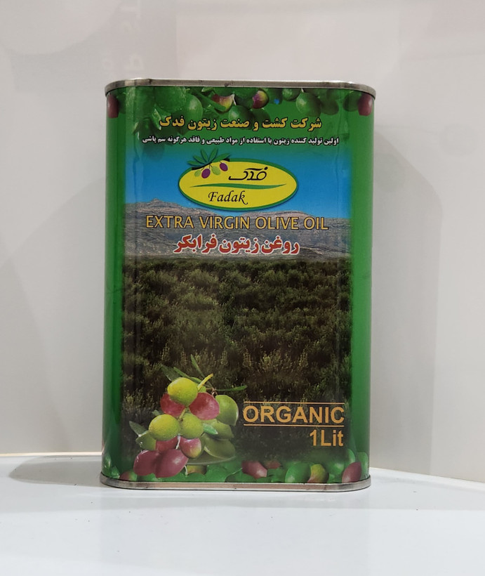 روغن زیتون فرابکر برند فدک ۱۰۰۰ cc