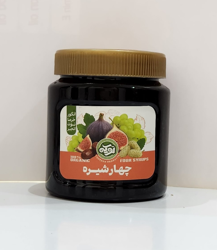 شیره ارگانیک برند تورکه بدون شکر و افزودنی ۵۰۰ گرم