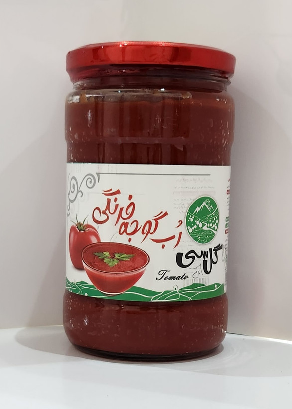 رب گوجه فرنگی طبیعی برند گلسی ۷۵۰ گرم